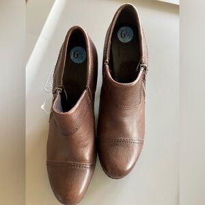 BOC women  Brown Leather Shoes